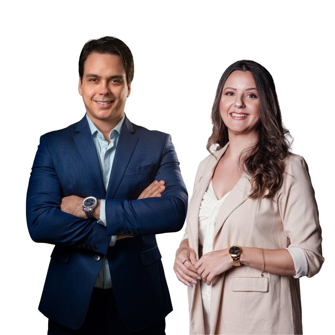 José Leonardo e Carol Motta